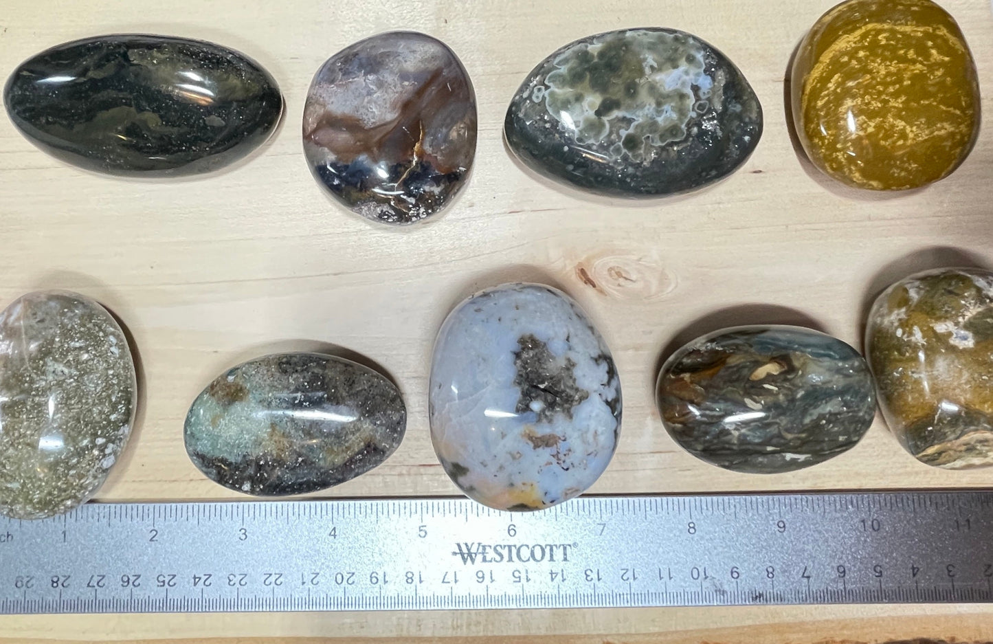 Ocean Jasper Palm Stone - OJ Palm Stone - Natural Stone
