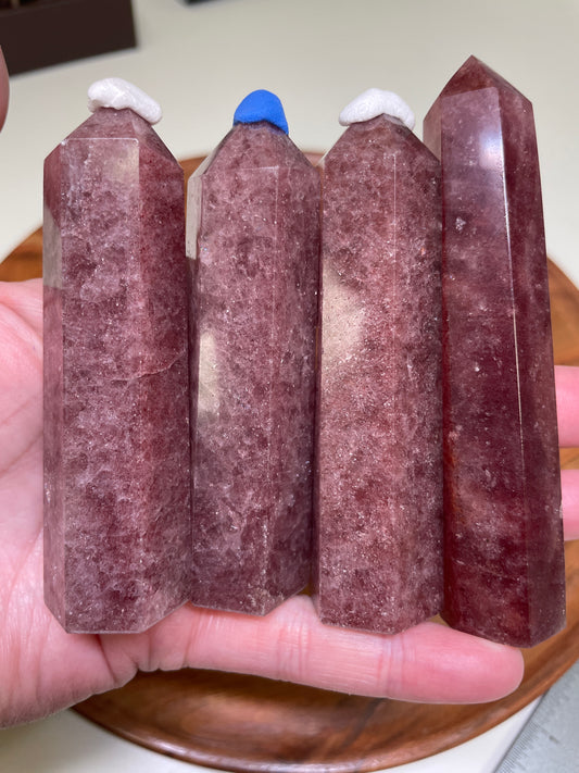 Strawberry Quartz Tower